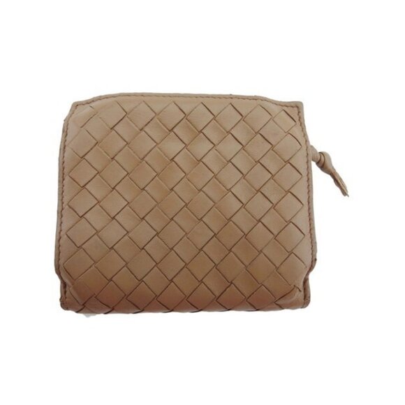 BOTTEGA VENETA Bifold Wallet Intrecciato Leather Authentic Used - Picture 3 of 9